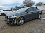 2016 Ford Fusion Se Gray vin: 1FA6P0HD2G5119717