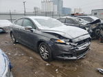 2014 Ford Fusion Se Gray vin: 1FA6P0HD3E5370873