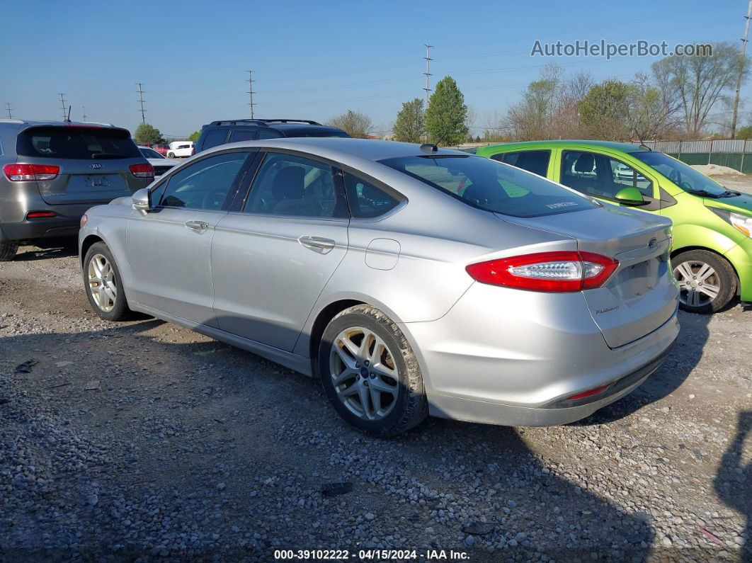 2014 Ford Fusion Se Серебряный vin: 1FA6P0HD3E5372624