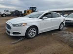 2014 Ford Fusion Se White vin: 1FA6P0HD3E5387625