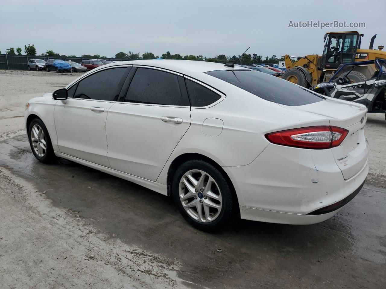 2016 Ford Fusion Se White vin: 1FA6P0HD3G5117829