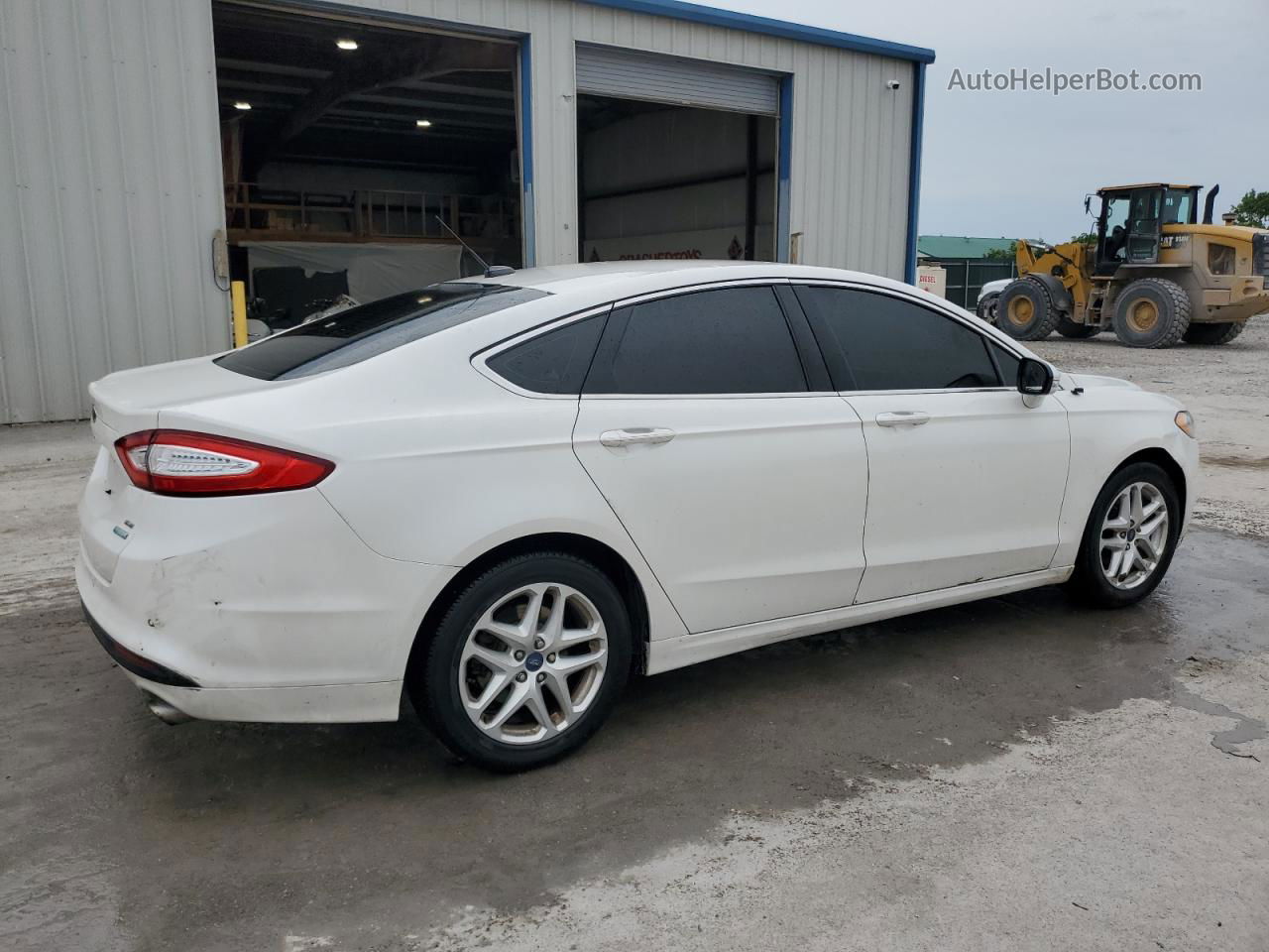 2016 Ford Fusion Se White vin: 1FA6P0HD3G5117829