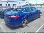 2016 Ford Fusion Se Blue vin: 1FA6P0HD3G5130211