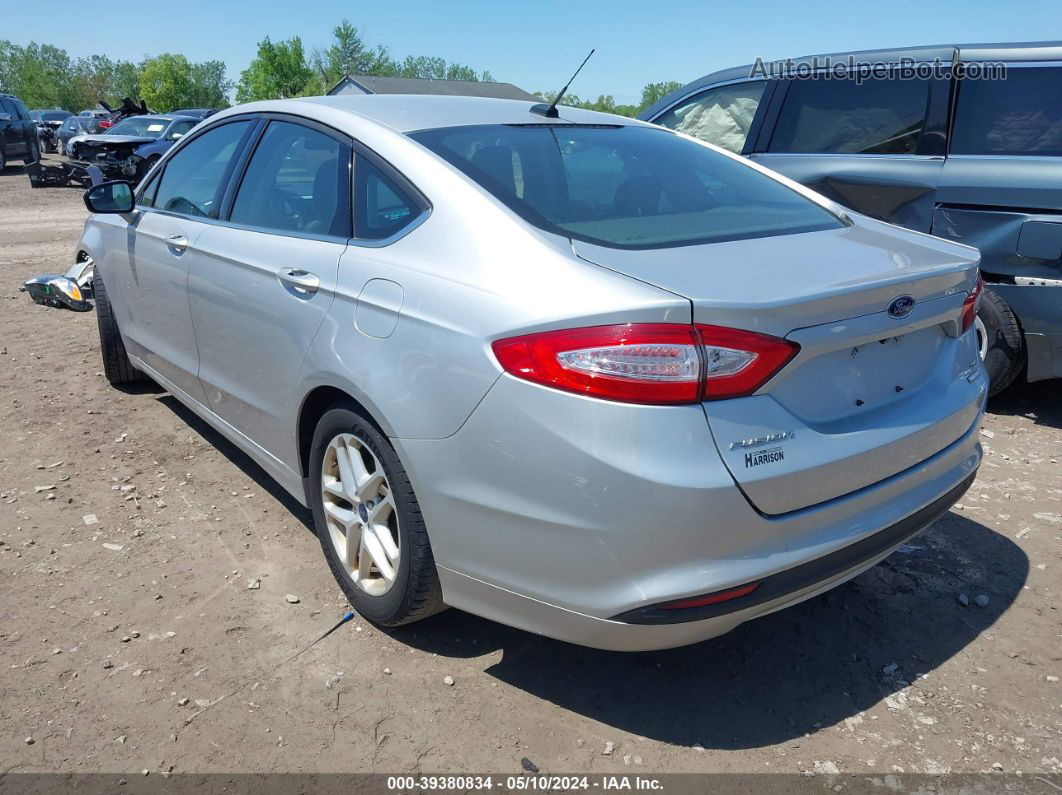 2016 Ford Fusion Se Серебряный vin: 1FA6P0HD3G5133187