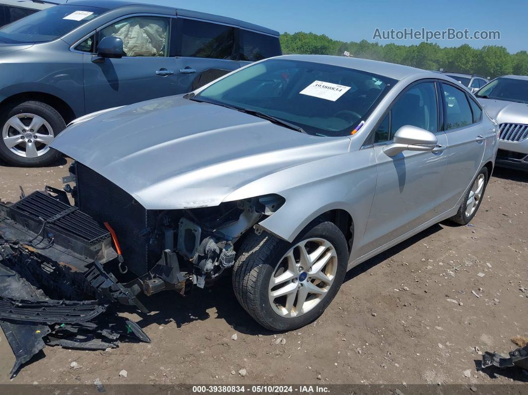 2016 Ford Fusion Se Серебряный vin: 1FA6P0HD3G5133187