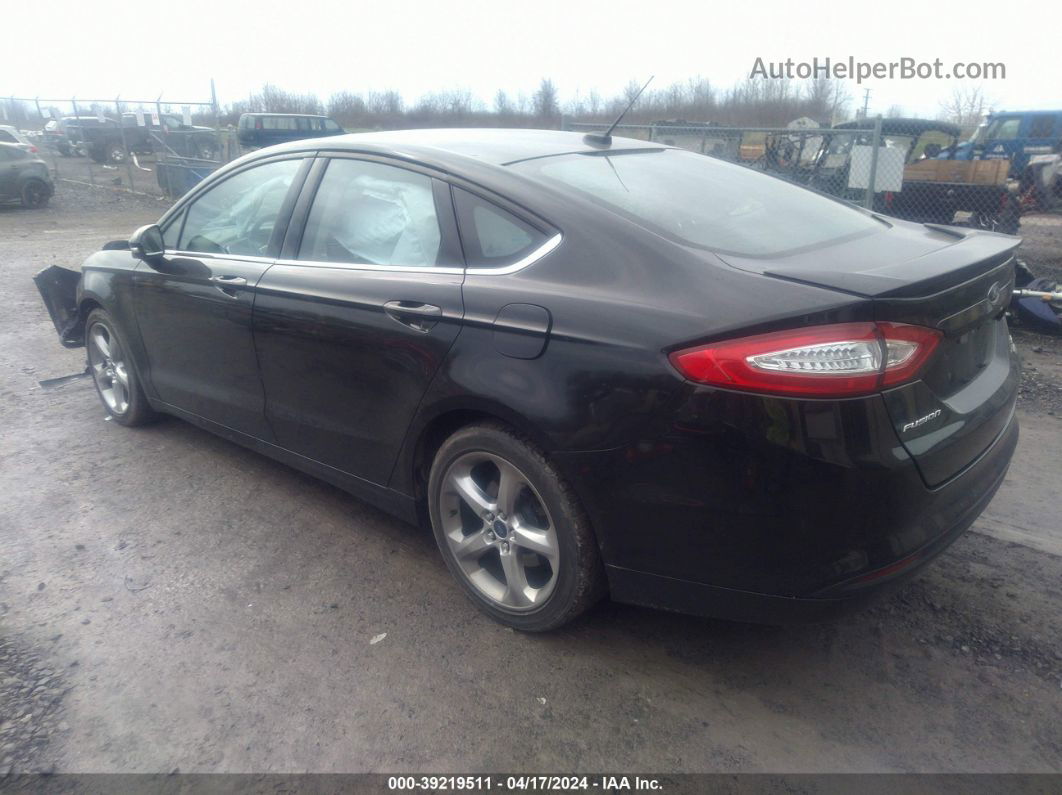 2014 Ford Fusion Se Черный vin: 1FA6P0HD4E5374737