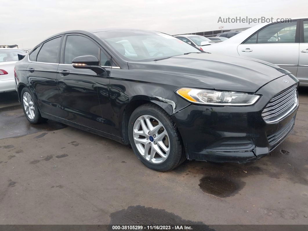 2015 Ford Fusion Se Черный vin: 1FA6P0HD4F5121578