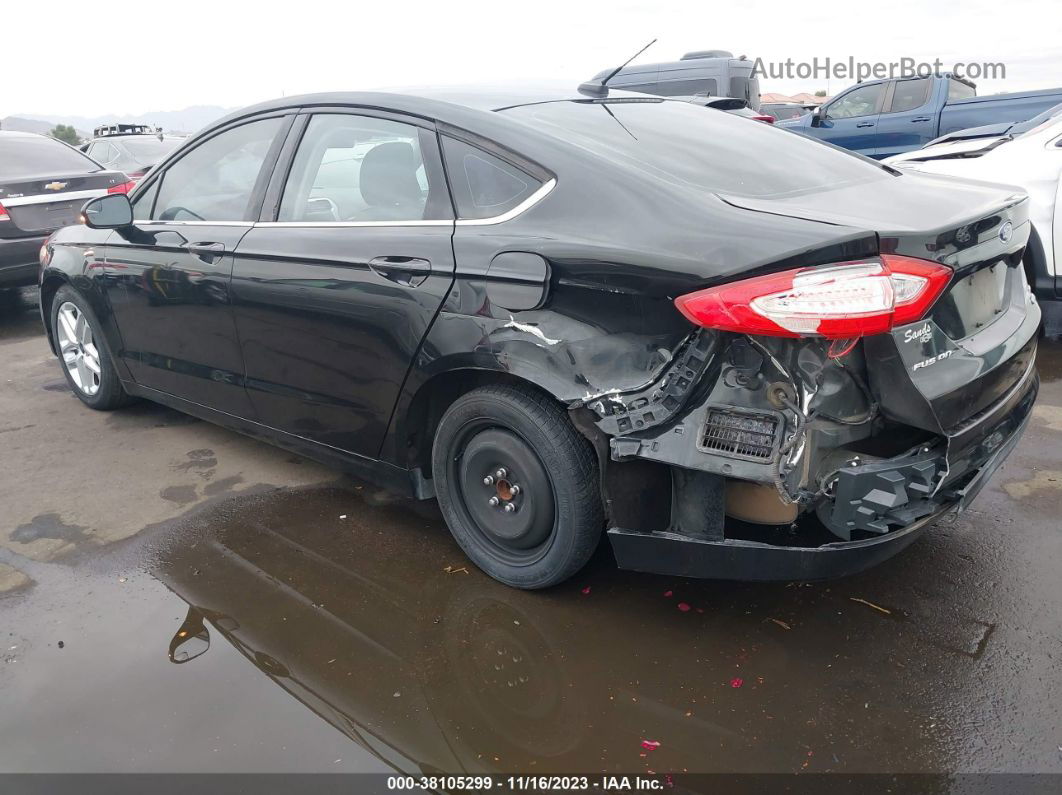 2015 Ford Fusion Se Черный vin: 1FA6P0HD4F5121578