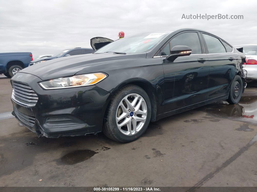 2015 Ford Fusion Se Black vin: 1FA6P0HD4F5121578