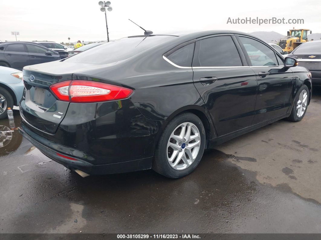 2015 Ford Fusion Se Black vin: 1FA6P0HD4F5121578