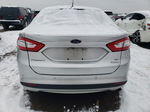 2016 Ford Fusion Se Silver vin: 1FA6P0HD4G5104202