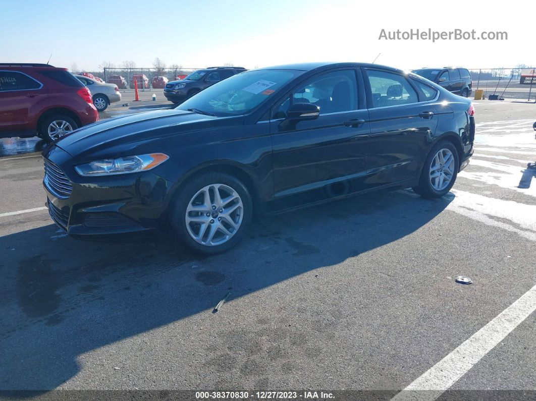 2016 Ford Fusion Se Black vin: 1FA6P0HD4G5133182