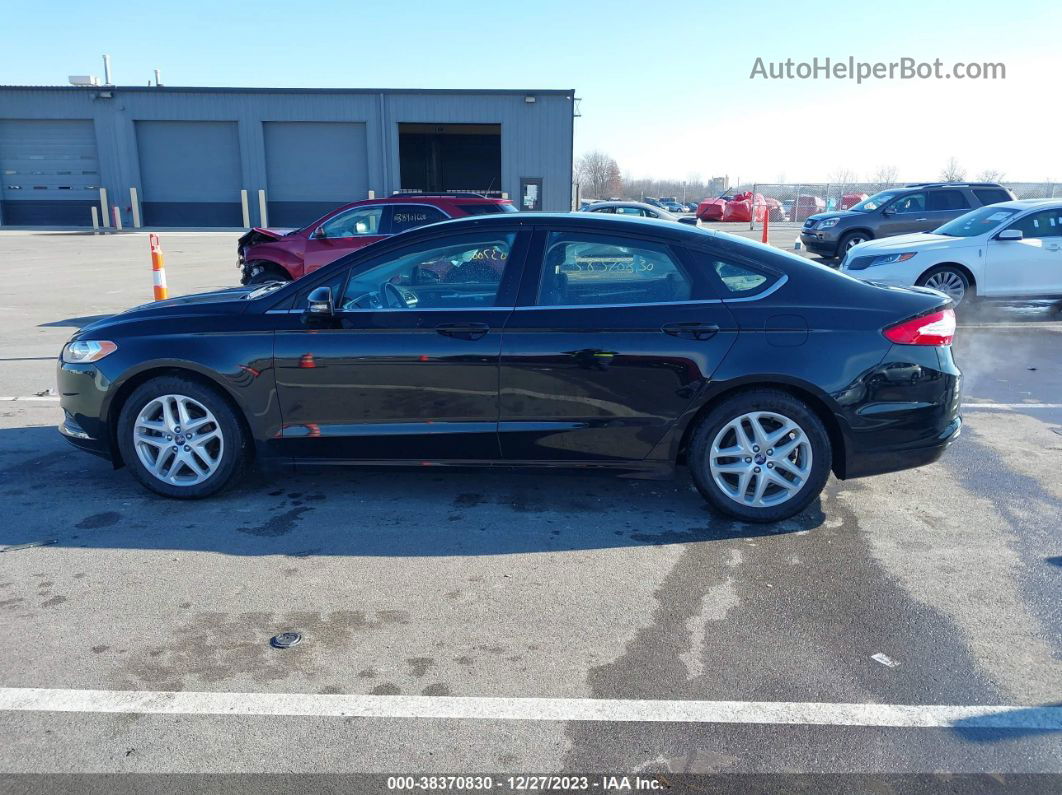 2016 Ford Fusion Se Black vin: 1FA6P0HD4G5133182