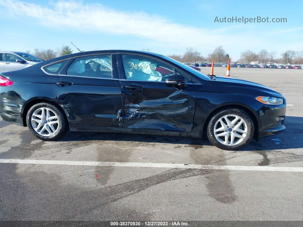 2016 Ford Fusion Se Black vin: 1FA6P0HD4G5133182