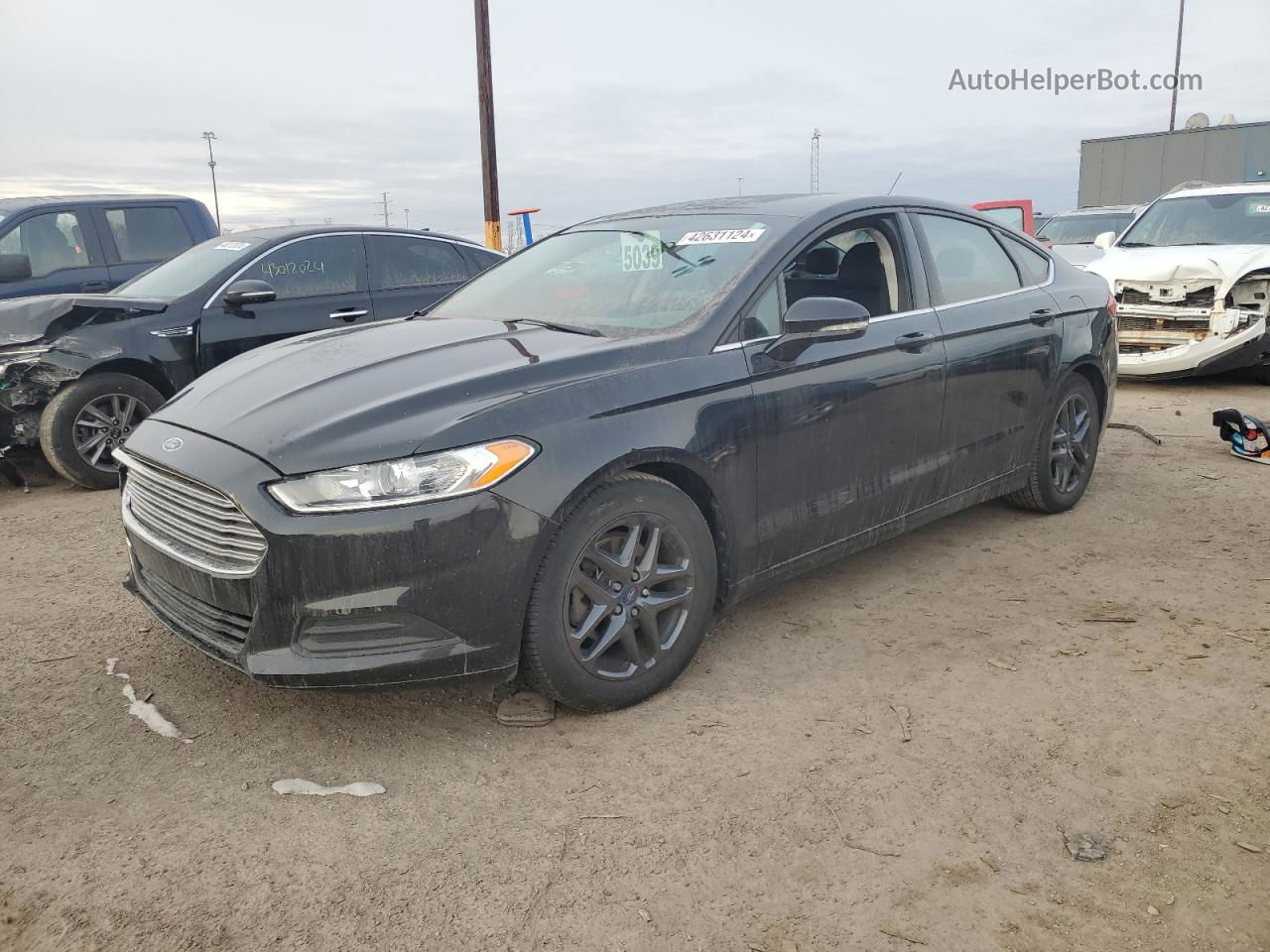 2015 Ford Fusion Se Black vin: 1FA6P0HD5F5115790