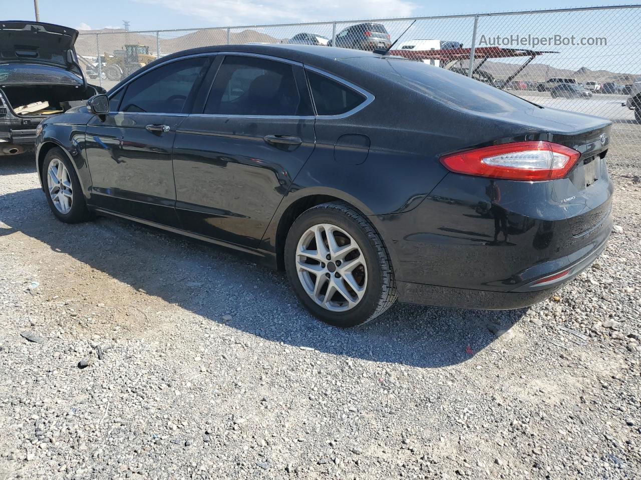 2015 Ford Fusion Se Черный vin: 1FA6P0HD5F5118611