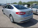 2016 Ford Fusion Se Silver vin: 1FA6P0HD5G5122093