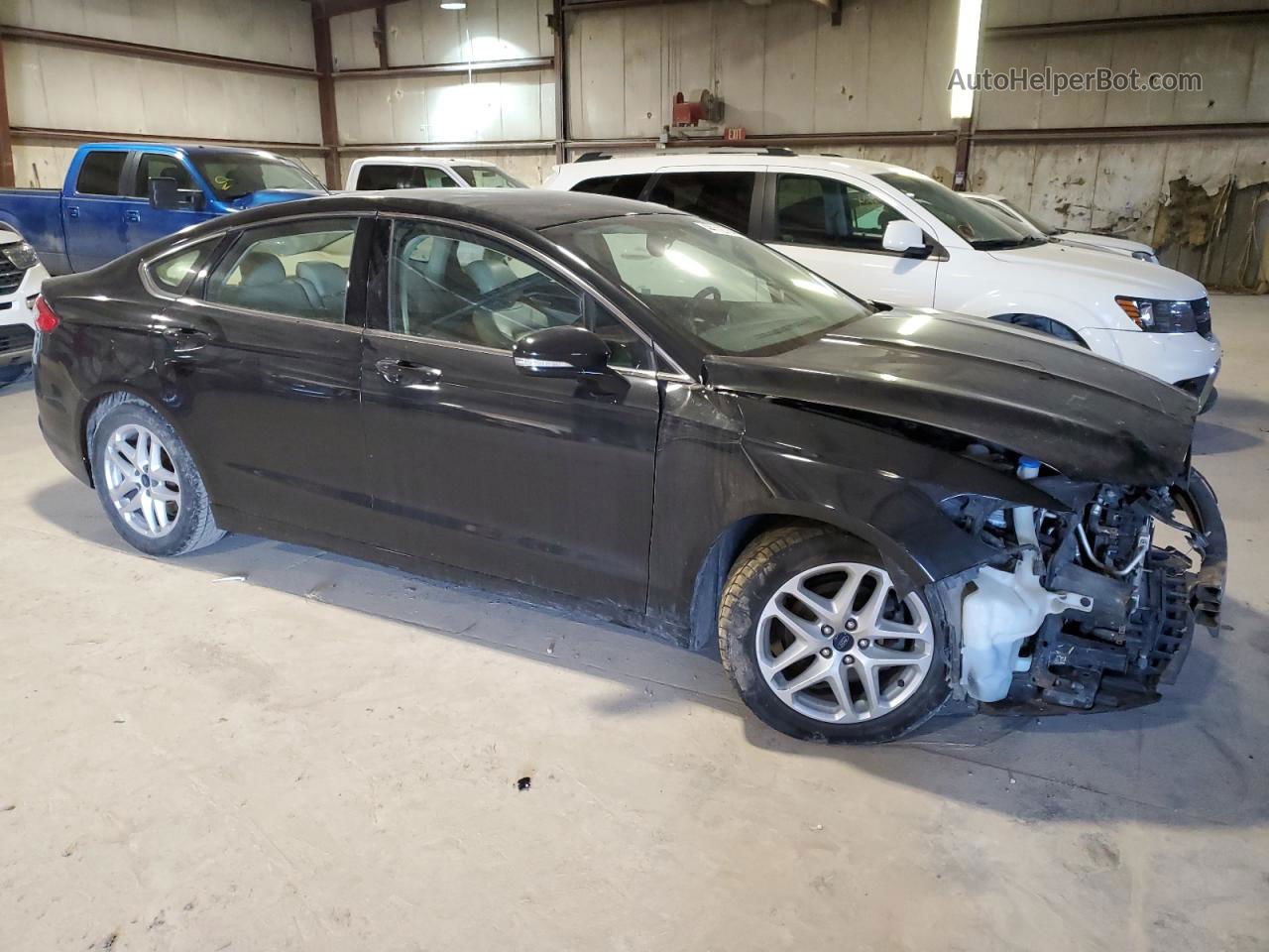 2015 Ford Fusion Se Черный vin: 1FA6P0HD6F5107844