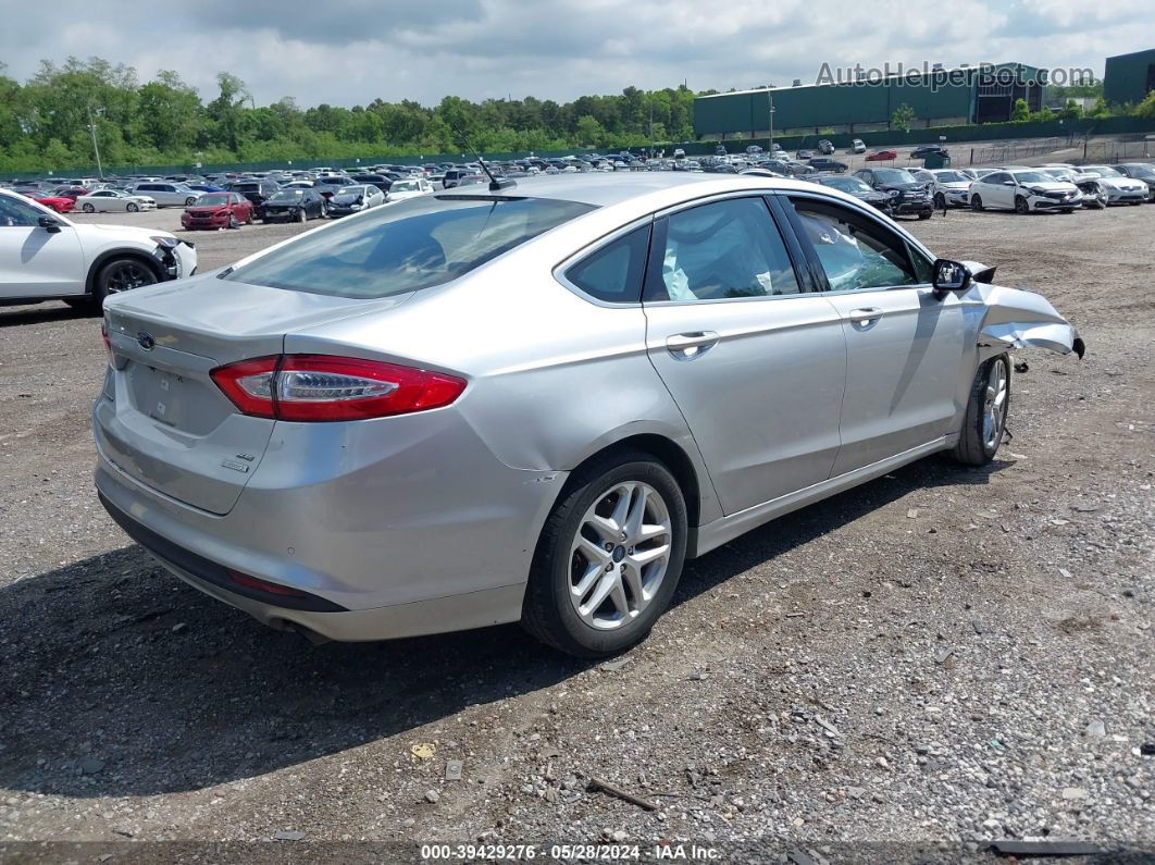 2015 Ford Fusion Se Серебряный vin: 1FA6P0HD6F5125048