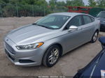 2014 Ford Fusion Se Silver vin: 1FA6P0HD7E5363117