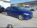 2015 Ford Fusion Se Blue vin: 1FA6P0HD7F5122725