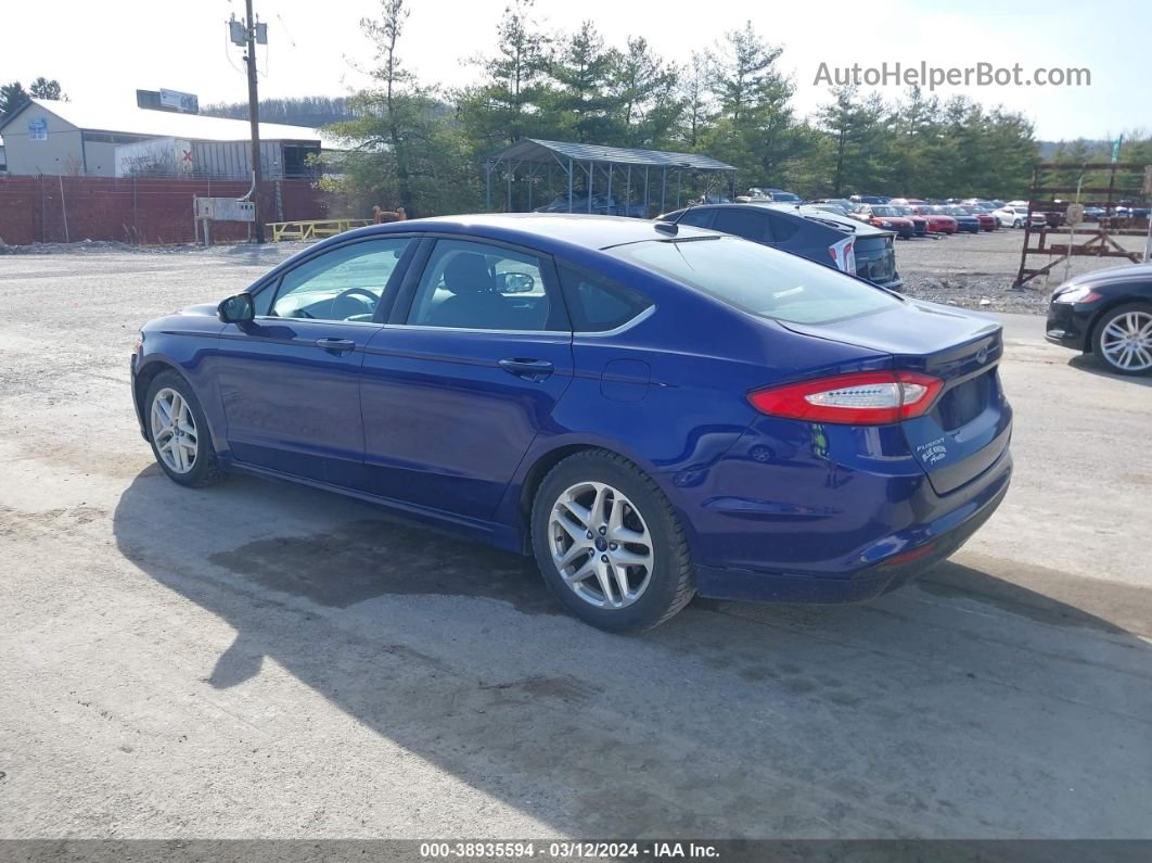 2015 Ford Fusion Se Blue vin: 1FA6P0HD7F5122725