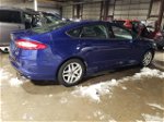2016 Ford Fusion Se Синий vin: 1FA6P0HD7G5121883