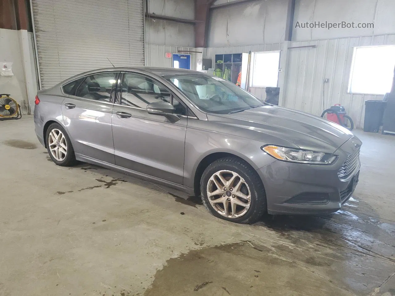 2014 Ford Fusion Se Gray vin: 1FA6P0HD8E5351655