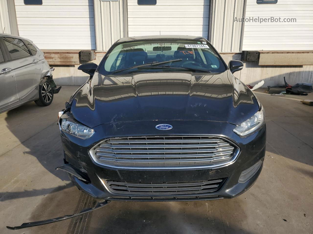 2014 Ford Fusion Se Black vin: 1FA6P0HD8E5360579