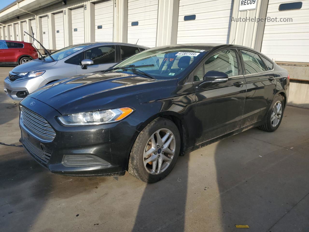 2014 Ford Fusion Se Black vin: 1FA6P0HD8E5360579