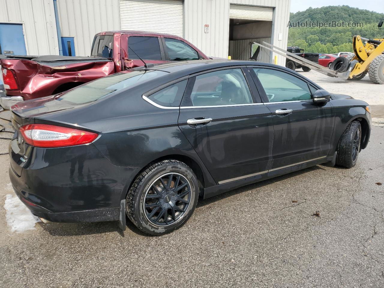 2015 Ford Fusion Se Черный vin: 1FA6P0HD8F5103522