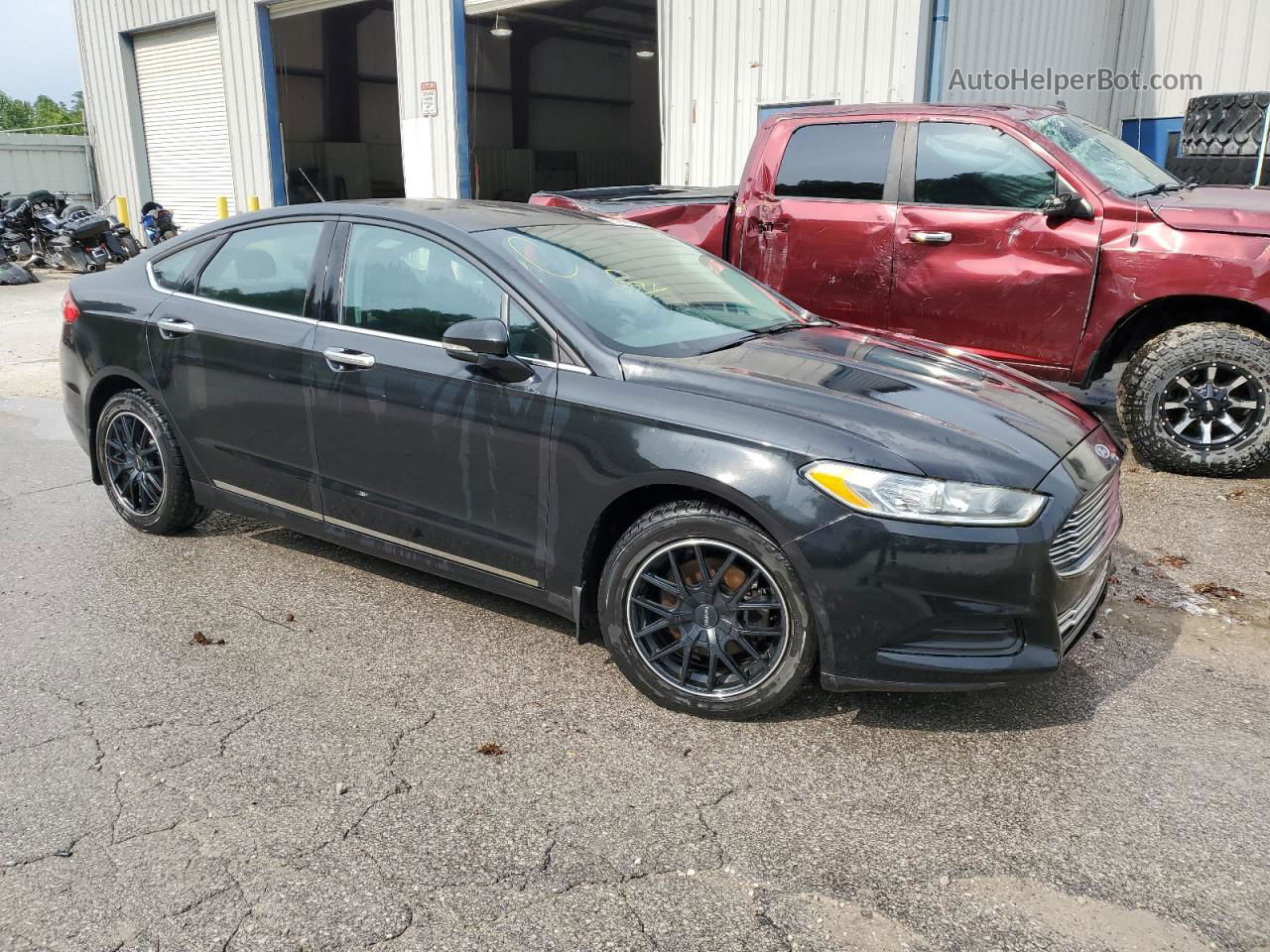 2015 Ford Fusion Se Черный vin: 1FA6P0HD8F5103522