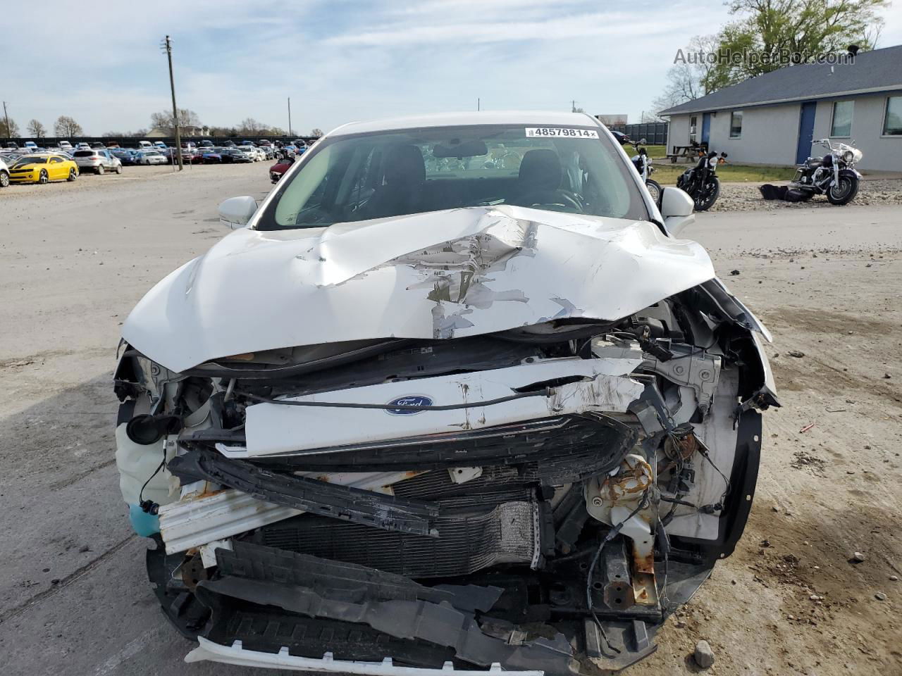 2016 Ford Fusion Se White vin: 1FA6P0HD8G5106406