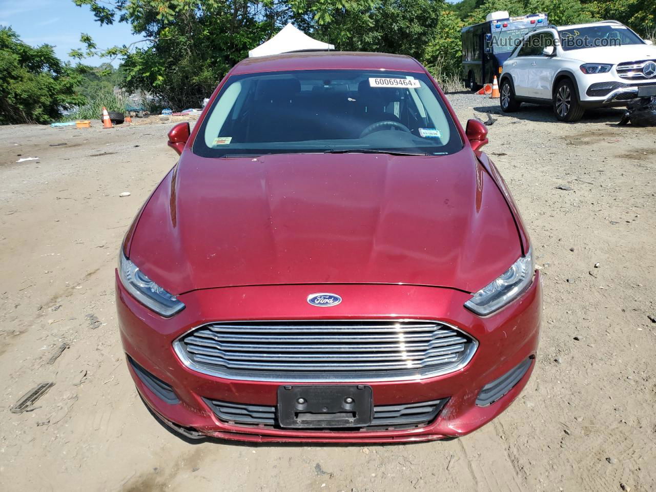 2016 Ford Fusion Se Red vin: 1FA6P0HD8G5121536