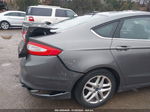 2014 Ford Fusion Se Gray vin: 1FA6P0HD9E5356363