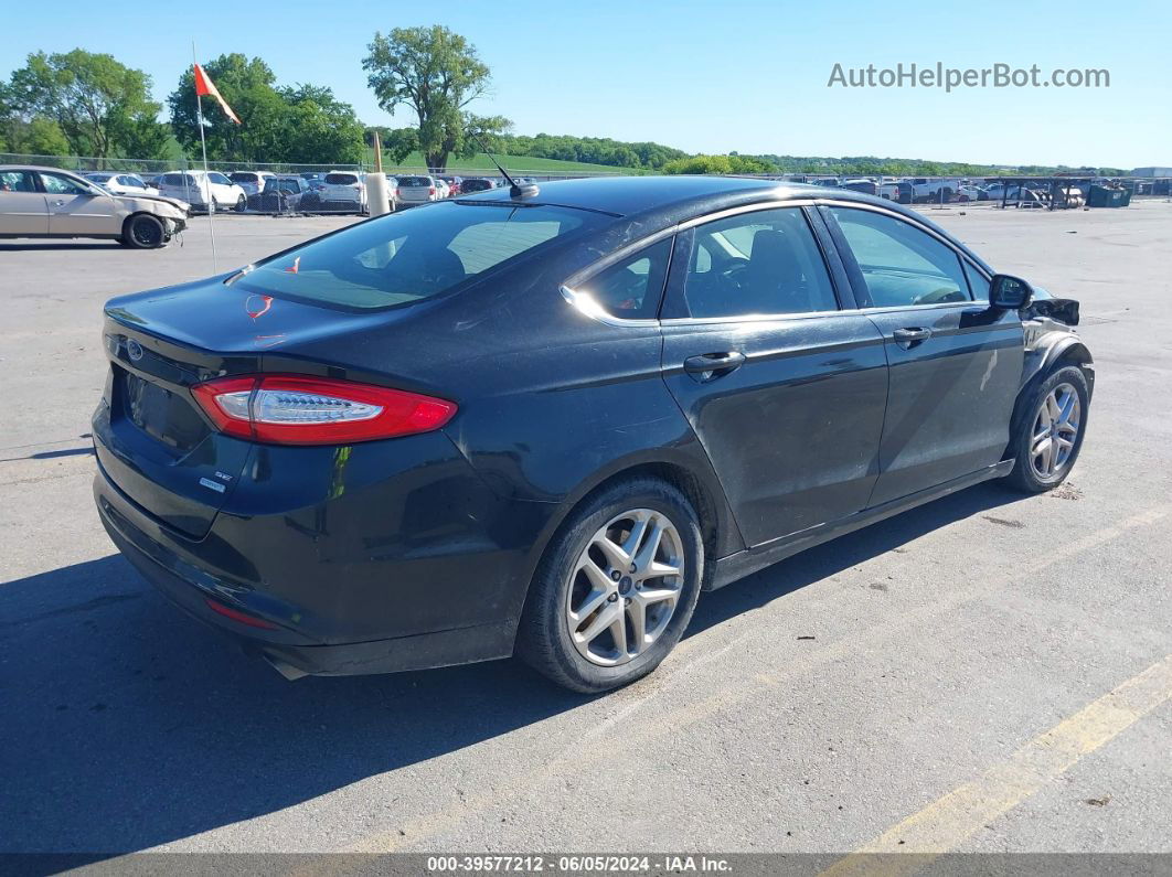 2014 Ford Fusion Se Черный vin: 1FA6P0HD9E5359117