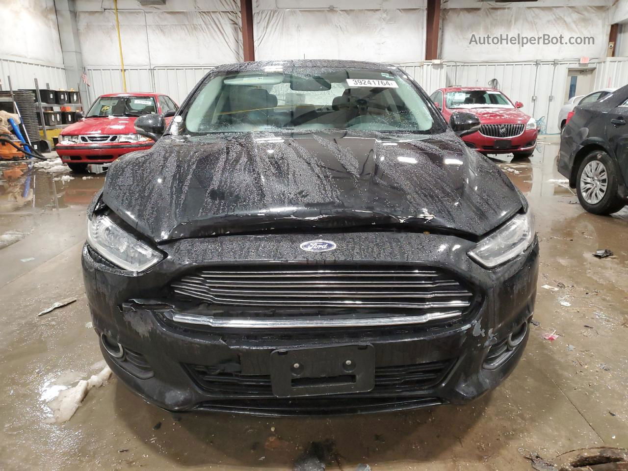 2014 Ford Fusion Se Black vin: 1FA6P0HD9E5396930