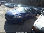 2016 Ford Fusion Se Blue vin: 1FA6P0HD9G5116233