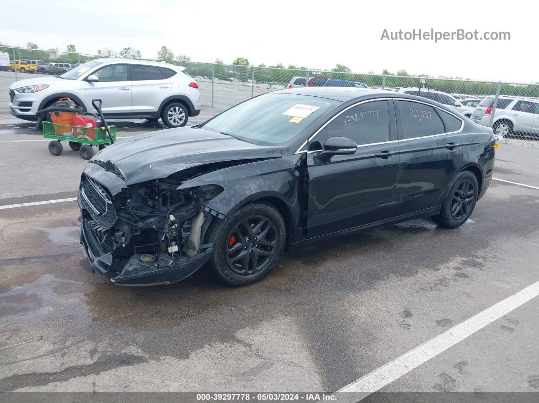 2014 Ford Fusion Se Черный vin: 1FA6P0HDXE5361829