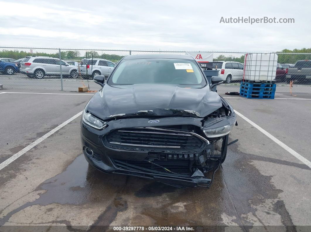 2014 Ford Fusion Se Черный vin: 1FA6P0HDXE5361829