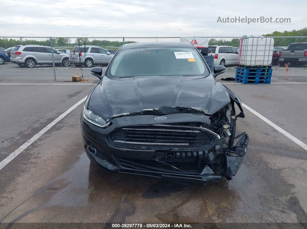 2014 Ford Fusion Se Черный vin: 1FA6P0HDXE5361829