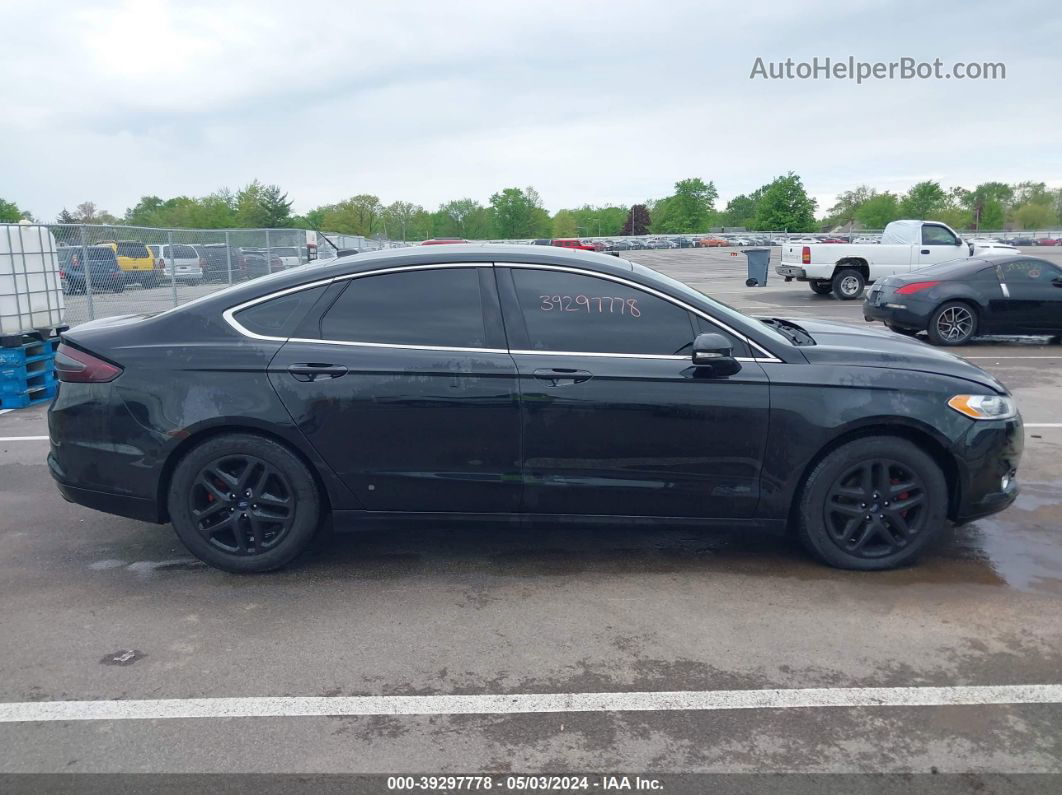 2014 Ford Fusion Se Черный vin: 1FA6P0HDXE5361829