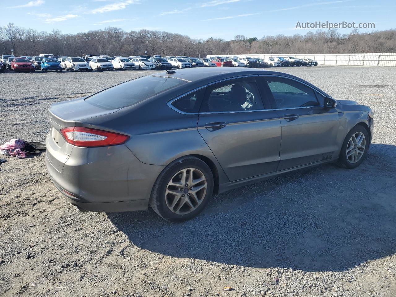 2014 Ford Fusion Se Charcoal vin: 1FA6P0HDXE5382437