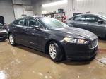 2014 Ford Fusion Se Black vin: 1FA6P0HDXE5391672