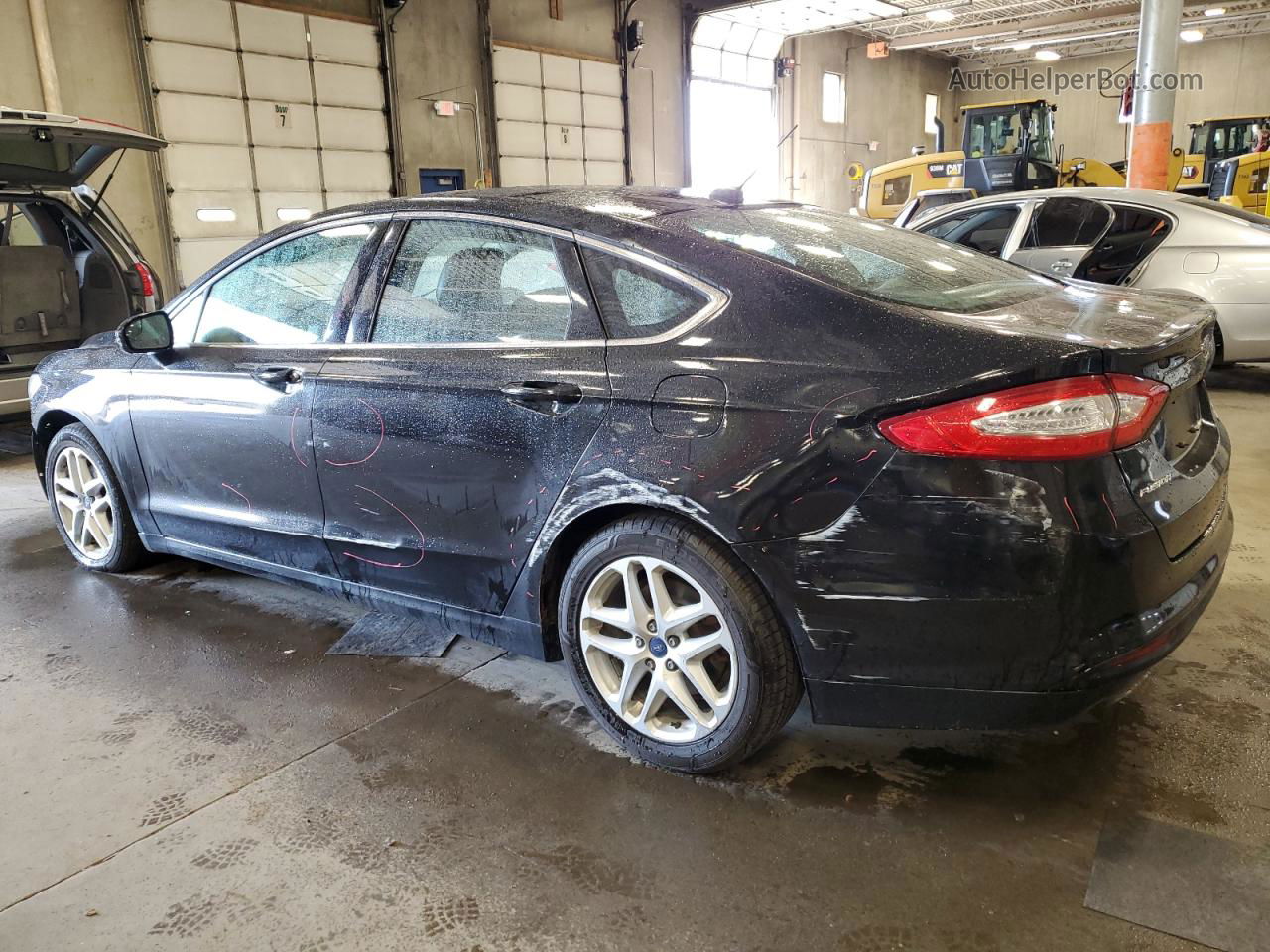 2014 Ford Fusion Se Черный vin: 1FA6P0HDXE5398458