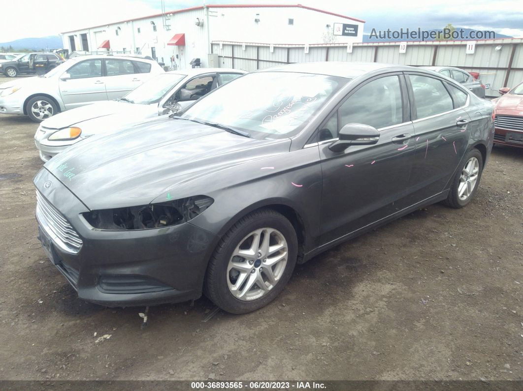 2015 Ford Fusion Se Gray vin: 1FA6P0HDXF5121584