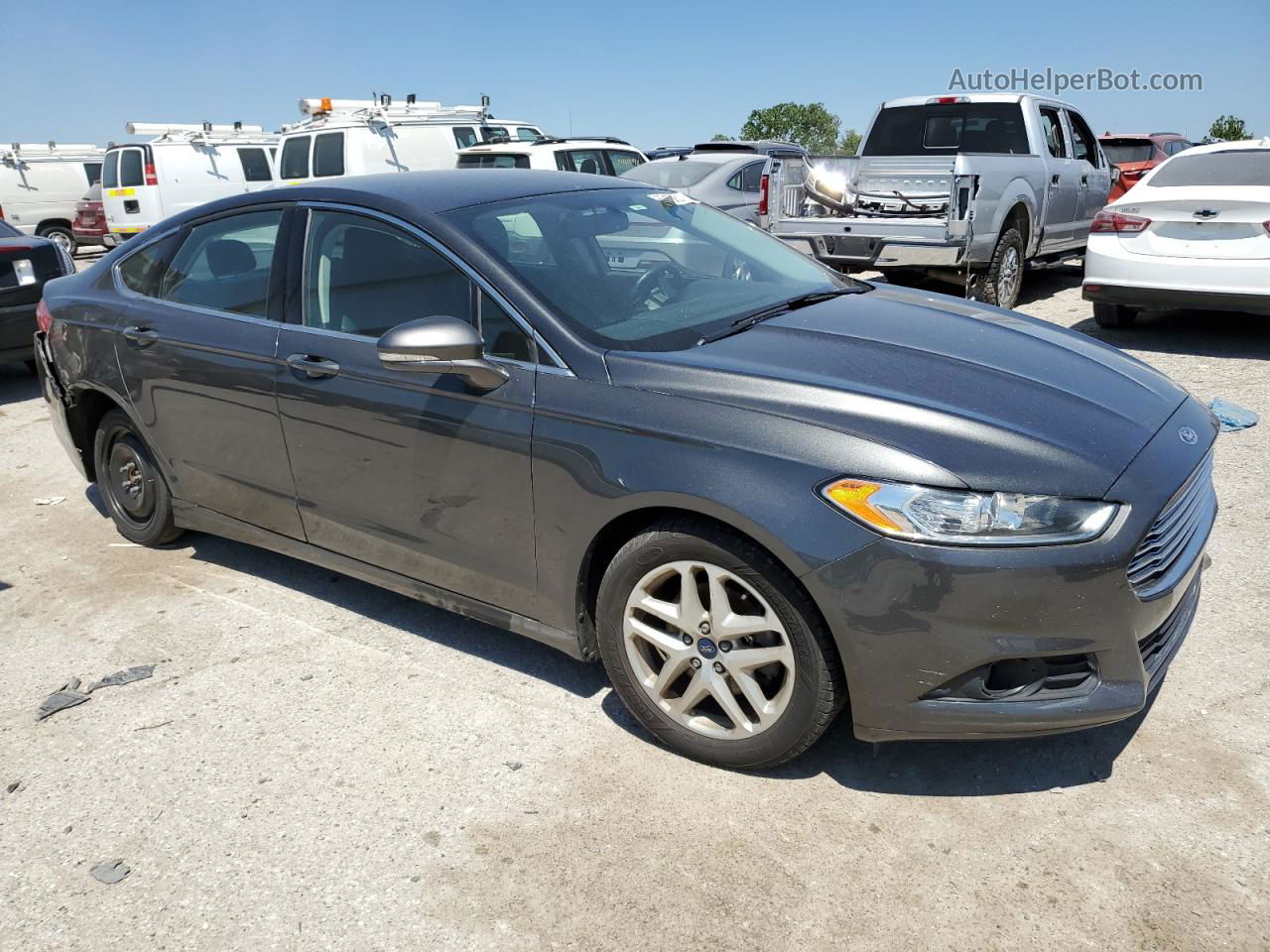 2016 Ford Fusion Se Charcoal vin: 1FA6P0HDXG5126639