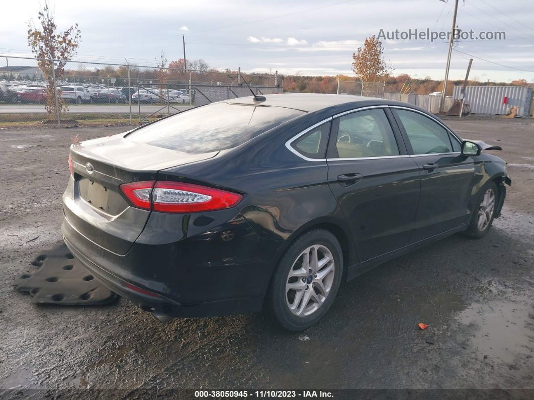 2016 Ford Fusion Se Black vin: 1FA6P0HDXG5129427