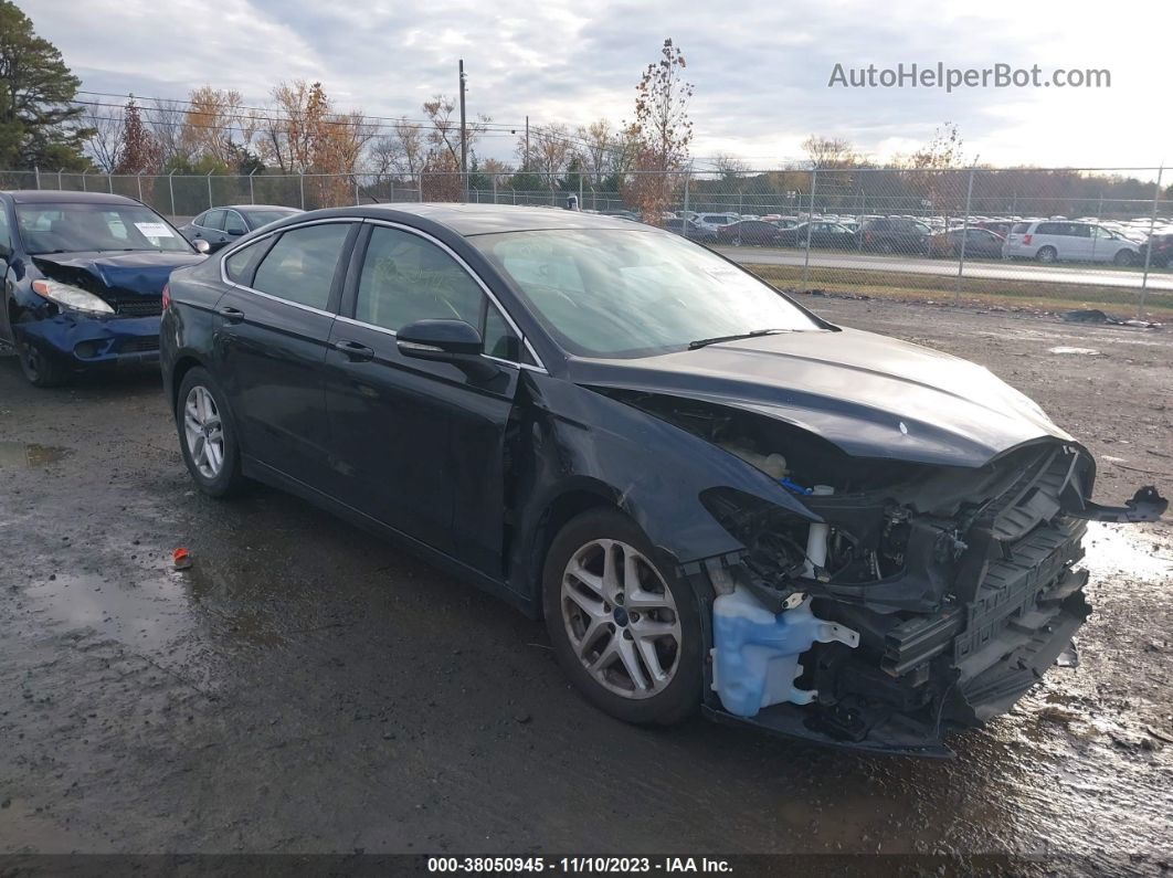 2016 Ford Fusion Se Black vin: 1FA6P0HDXG5129427