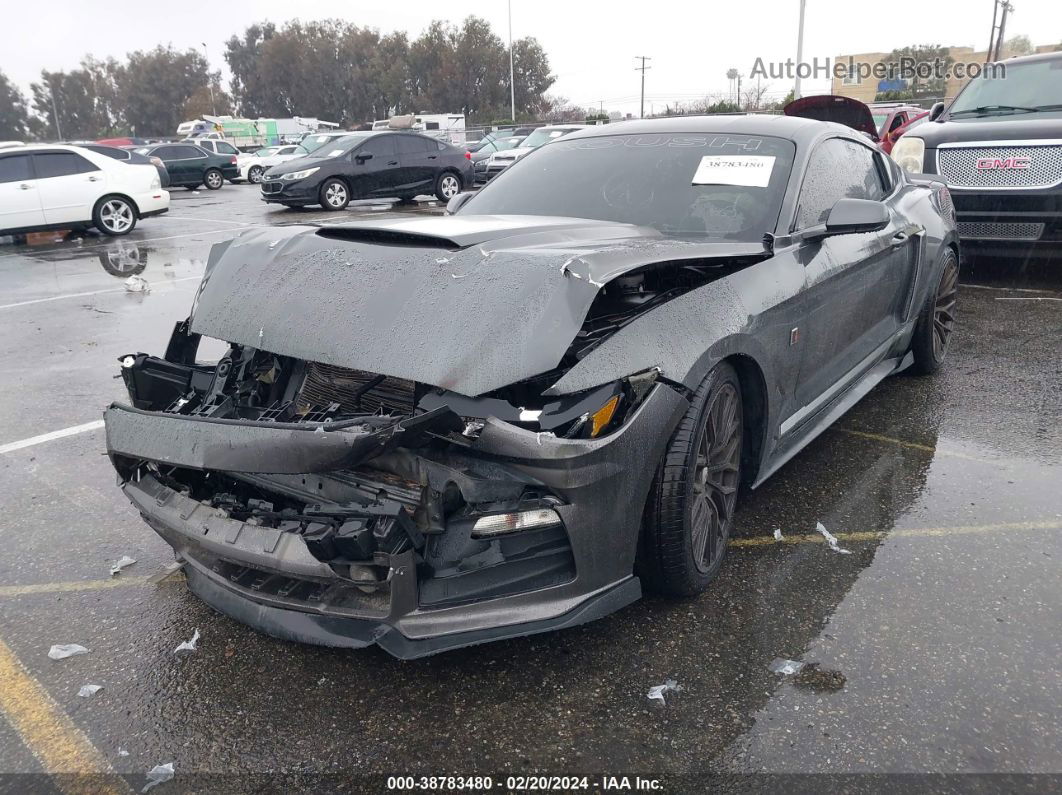 2015 Ford Mustang V6 Gray vin: 1FA6P8AM0F5306946